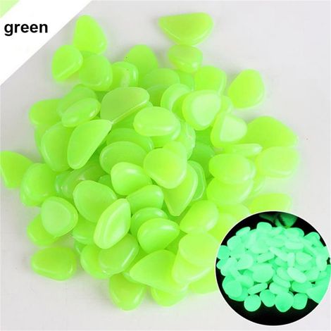 Pierres Décoratives Luminescentes - Pour Allées Jardins Et Terrasses - 20 Pièces