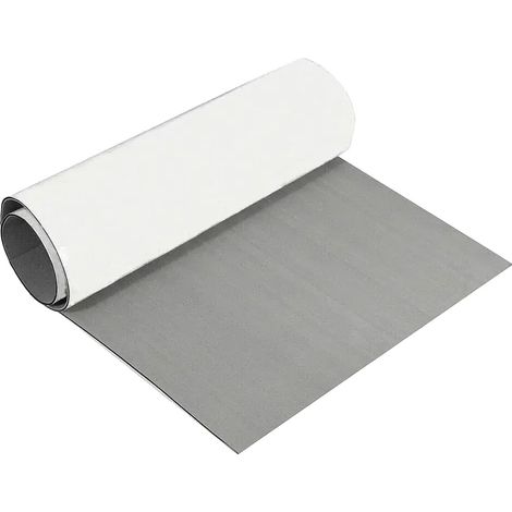 Tapis de sol pour bateau, surface antidérapante, installation facile, GRIS (1/2)