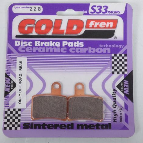 Bremsbelag gold fren für Motorrad beta 80 rev 2008 bis 2008 ard (1/2)