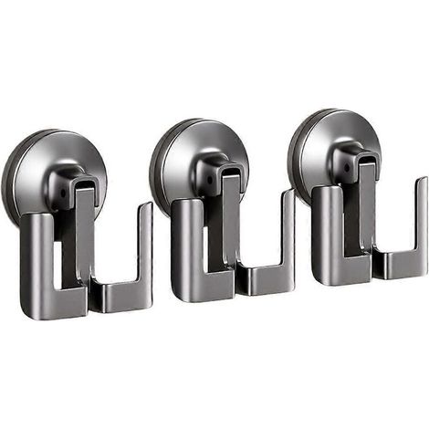 Porte-chaussons mural à ventouses pour salle de bain, sans perçage, étagère de rangement pour toilettes, support à chaussons simple niveau (1/5)