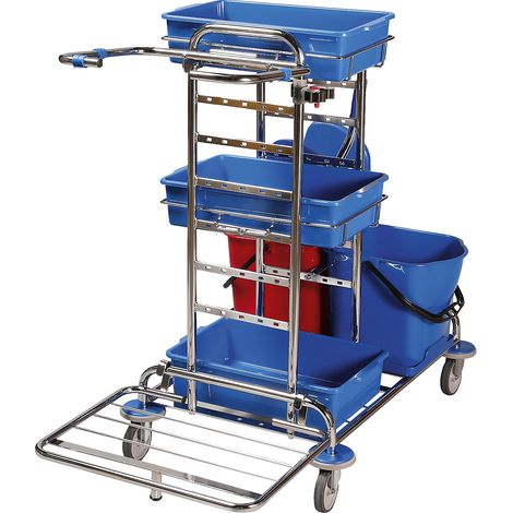 FRANKEL kaiserkraft, Kit chariot d'entretien, L x l x h 1050 x (1/3)