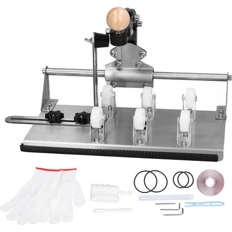 Coupe-bouteille en verre, Kit d'outils de coupe de vin amélioré, Machine de bricolage pour carrés et ronds (1/5)