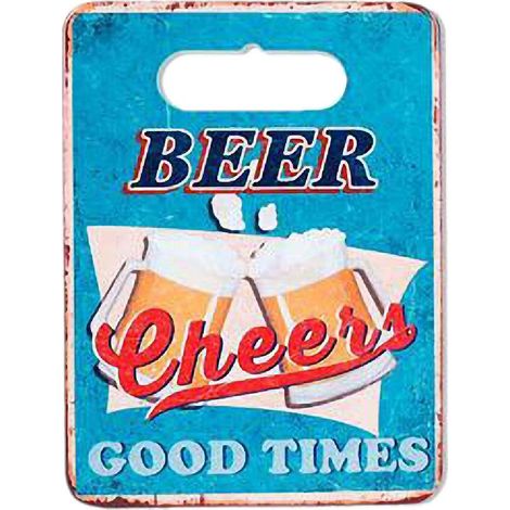 Sous plat en Céramique thème Bière 24 x 18 cm