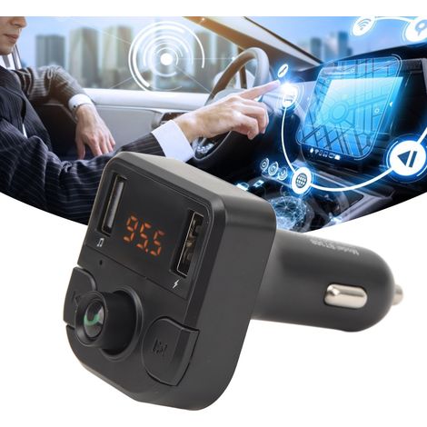 (Exclusivité Chili) Récepteur Bluetooth de voiture transcodé, lecteur MP3 sans perte, chargeur multifonctionnel pour accessoires musicaux de voiture (BT36B 3.1A, anglais neutre) (1/5)