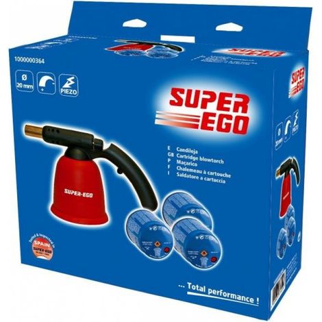 SUPER EGO HERRAMIENTAS pack candileja eco + 3 cartuchos c200 1000000364