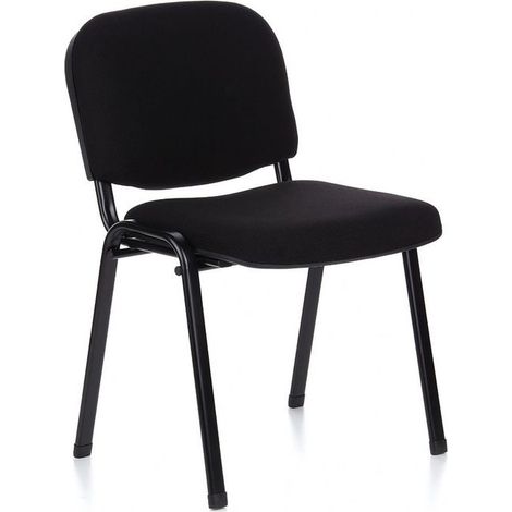 [GEBRAUCHT] B-Ware Hjh Office Xt 600 Sw Vierfußstuhl Wartezimmerstuhl Bürostuhl Möbel Schwarz