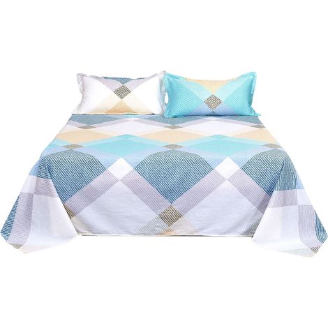 Set De Literie - Drap De Couette Et Taies D'oreiller En Polyester - 120x230 Cm + 2x 75x50 Cm - 3 Pièces (1/5)