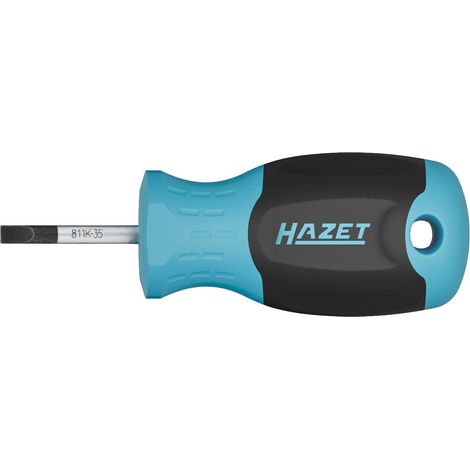 Hazet Schraubendreher 811K-35, Schlitz Profil, SW 0,6 x 3,5 mm