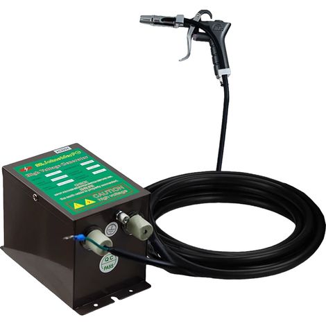 Pistola de aire ionizante, generador de alto voltaje, eliminación eficaz de polvo, 220 V (1/2)