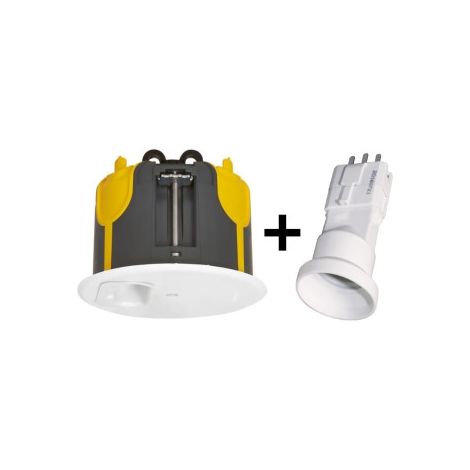 Legrand - LOT - Point de centre DCL avec Douille E27 - BBC - Ru00e9f : 089377L+62103 (1/5)