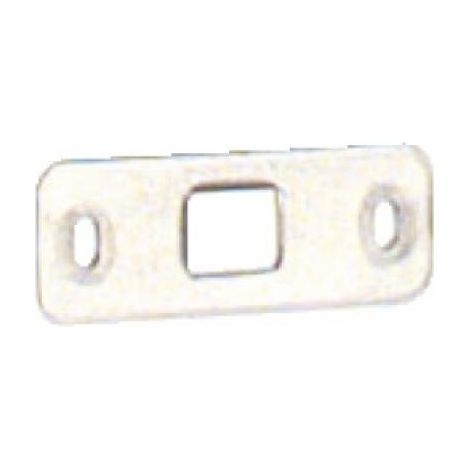 Gâche basse DS5407 inox à fixation déportée pour crémone pompier - LA CROISEE DS (1/5)
