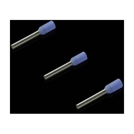 Rittal Terminales de extremo para cable azul claro pack 500