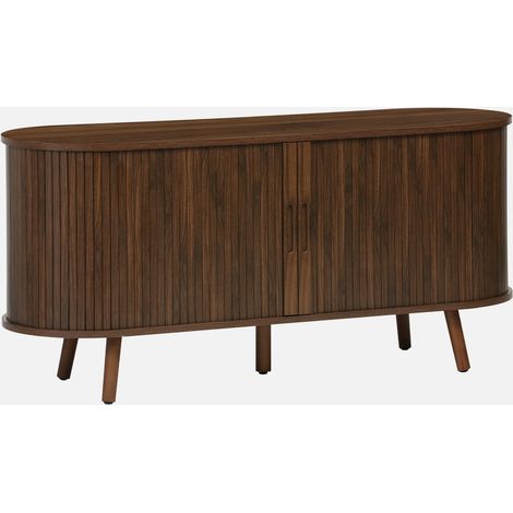 Mobile TV scandinavo con 2 ante scorrevoli, 120cm (1/5)