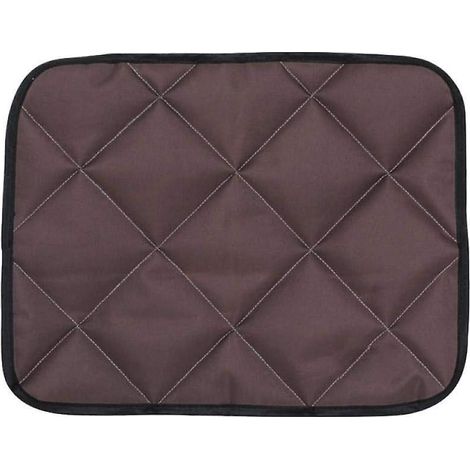 Coussin marron pour chien 45 x 35 cm, idéal pour l'automne et l'hiver, nid douillet pour animaux de compagnie en toutes saisons (1/5)