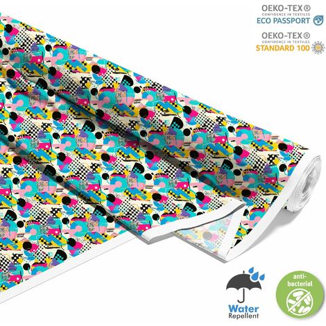 Dekorativer Outdoor-Stoff Oxford - Geometrisches Motiv I DX3210 (1/5)