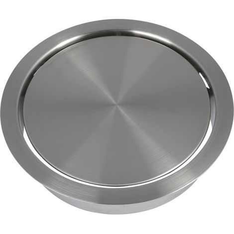 LAMP® Einwurfklappe gedämpft rund 170 mm Edelstahl (1/5)