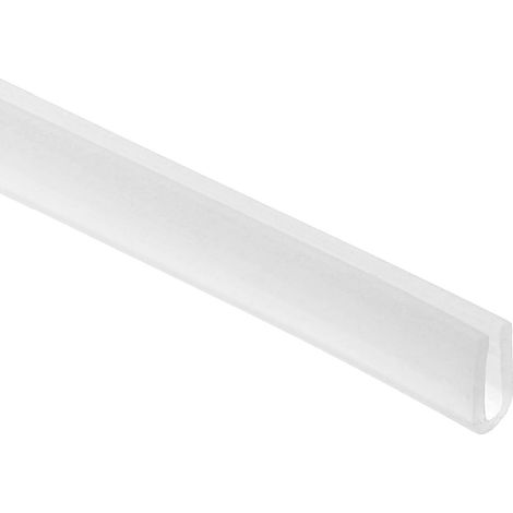 Bordure en U, 4,27 m (14 pieds), 1 cm (0,39 pouce) de large x (1/5)