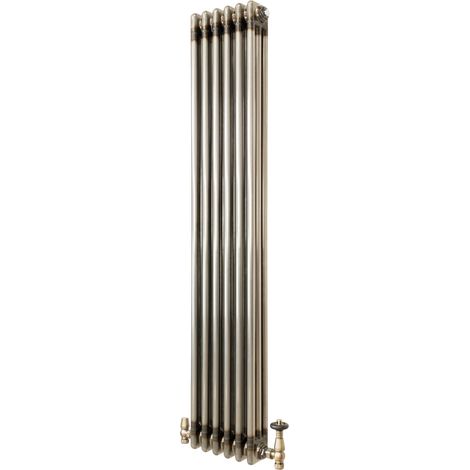 Radiatore 3 Colonne Verticale Metallo Grezzo 1500 x 290 mm TRV