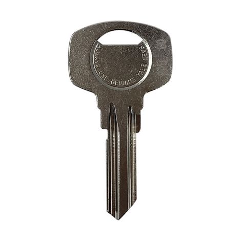 CHIAVE PIATTA YALE 1009 DX 4 PERNI ORIGINALE - OTTONE NICHELATO- 20 pezzi