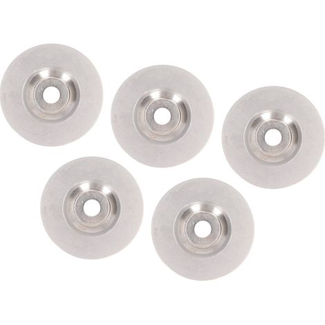 5 disques diamant sous vide pour coupe granit, marbre, béton et acier, grain 800, diamètre 100 mm (4 pouces) (1/5)