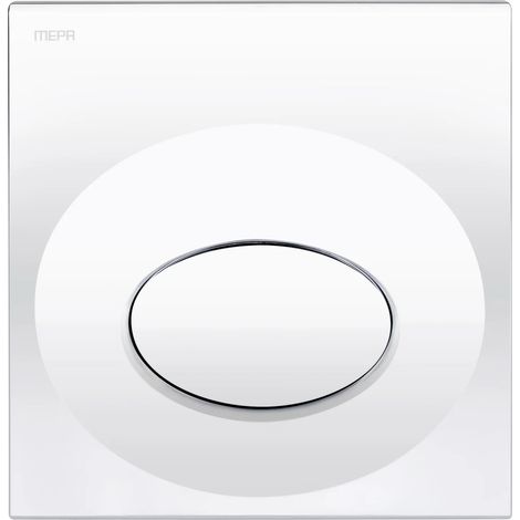 MEPA placca di comando per orinatoio MEPA Drop plastica bianco, 421120