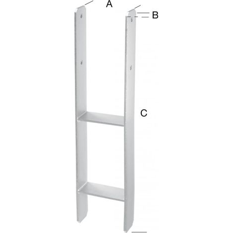 Soporte H de 71 Fuerza 6,0mm