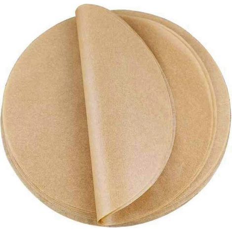 Backpapier 500 Blatt - 30 cm ungebleichte runde Backbleche (antihaftbeschichtet) (1/5)
