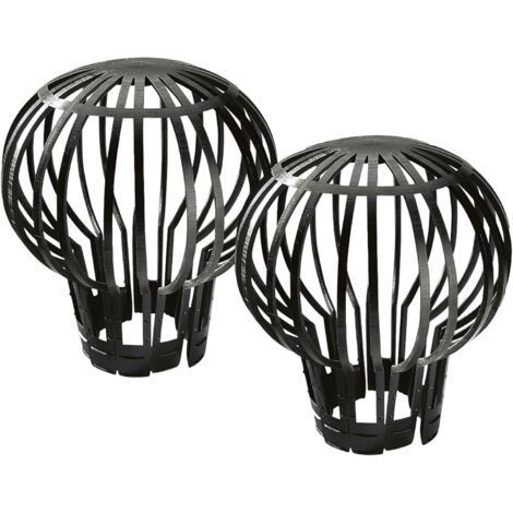Black, 2 gutter filters, gutter anti-blocking net (1/5)