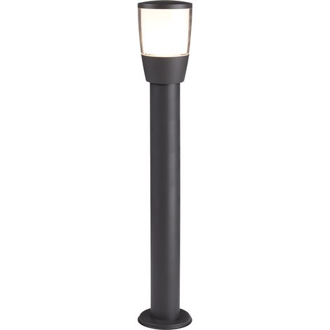 Searchlight Tucson - 1 lumière grande borne extérieure gris foncé clair IP44, E27 (1/5)