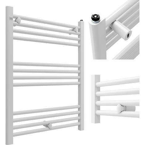Radiateur Salle de Bain Puerto 60x80 cm Blanc Échelle Chauffante 384W (1/5)
