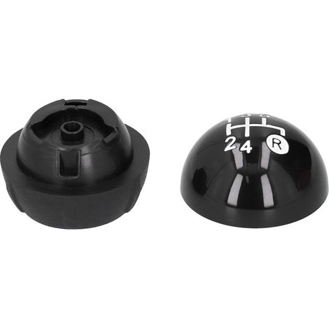 Kit de remplacement de pommeau de levier de vitesses avec cache décoratif pour Fiat 500 et 500C (2007-2018), conduite à gauche et à droite. (1/5)