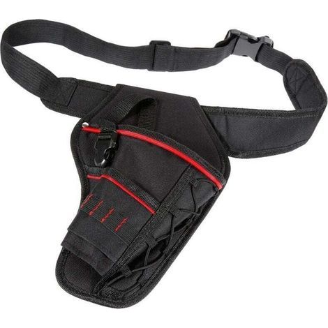 ÉTui de Foret éTui une Percussion éTanche Porte-Outil éLectrique Multifonctionnel avec Sac Ceinture pour Clé Marteau Tournevis (1/4)