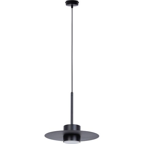 Lampada a sospensione minimal nera tonda Ø25 GX53 Sigma (1/5)