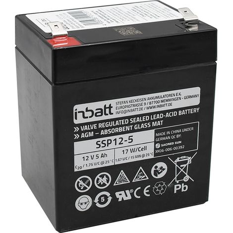 Batteria per Elettrificatore a Pannello Solare Albert Kerbl Sun Power 12V 4