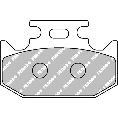 Plaquette de frein Semi-Métal Eco-Friction Route - R90
