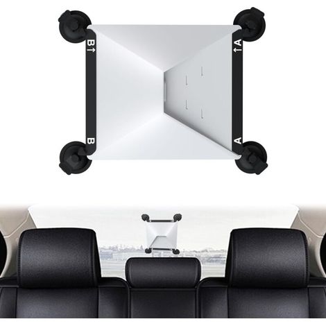 Jeffergarden Starlink Mini support de voiture à ventouse pour pare-brise et toit ouvrant, ventouse haute résistance, stable et facile à monter, convient pour la réception satellite Starlink Mini-DOU