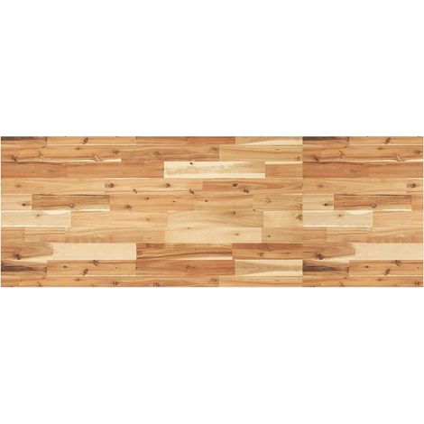 Schreibtischplatte Ölbeschichtung 160x50x2 cm Massivholz Akazie