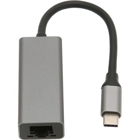 Adaptateur USB-C vers Ethernet Gigabit 1000 Mbps à détection automatique (1/5)