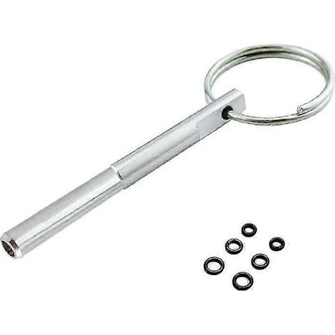 Kit d'outils de réparation avec embout de tournevis ovale pour machines à café Jura AEG, acier inoxydable 316, argent, 61 mm (1/5)