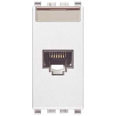 20339.6.B Enchufe Rj45 Netsafe Cat6 Utp 110 Blanco Eikon