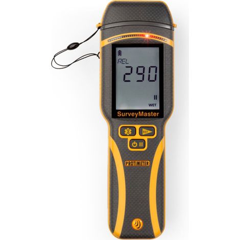 Protimeter Surveymaster Moisture Meter BLD5375 - Dual-Mode Pin & Non-Invasive Meter for Wood, Walls & Plaster (1/3)