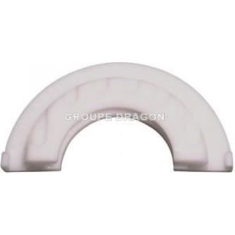 Coussinet Pour Lave-Vaisselle - Blanc - Compatible Avec Machines À Vaisselle - Pièce De Remplacement ×1