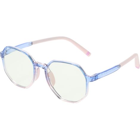 Gafas con filtro de luz azul para niños, montura ligera de TR90, protección contra la luz azul y los rayos azules. (1/5)