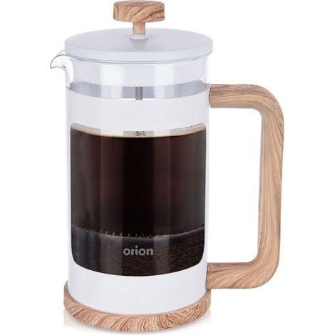 Caffettiera a pistone in vetro whiteline da 650 ml