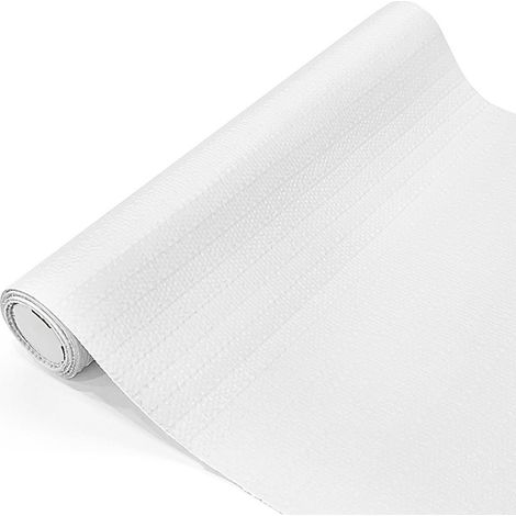 rollo de forro para estantes, antideslizante, impermeable, de PVC sin BPA, para cajones y armarios de cocina. (1/5)