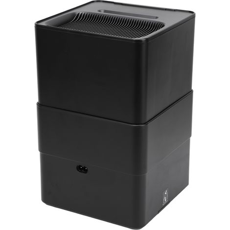Humidificateur à flamme intelligent thermostaté 3,5L avec huile essentielle télécommande UV minuterie 8H anti-panne sèche silencieux remplissage haut noir prise EU (1/5)