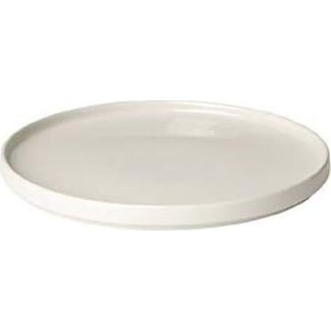 [JAMAIS UTILISÉ] Plateau de pot de fleurs en céramique blanc de diamètre extérieur 13,8 cm adapté au bac de drainage des fleurs d'intérieur et d'extérieur, 1 pièce (1/4)