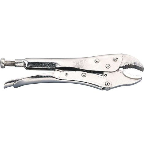 Fervi Pinza Grip 180mm in Acciaio Satinato - per Lavori di Precisione