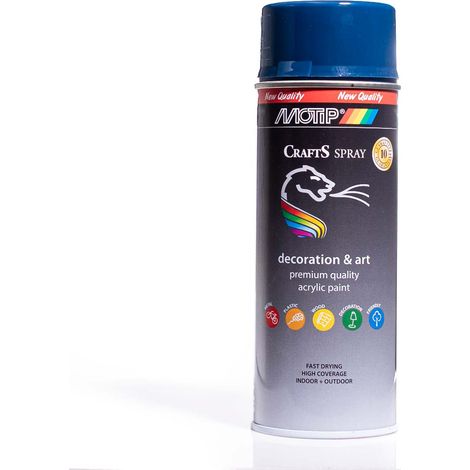 Vernice spray acrilica RAL 5002 Blu 400ml CRAFTS (1/4)