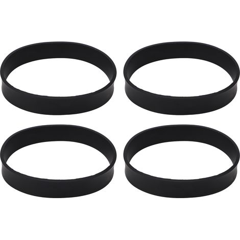 Lot de 4 courroies de rechange pour aspirateur vertical Oreck XL (référence 0300604), en caoutchouc.